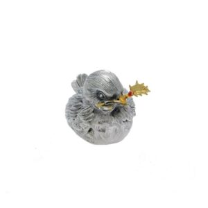 Passerotto con pungitopo