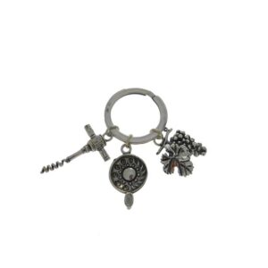 Portachiavi tema vino