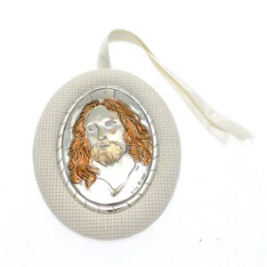 Medaglione con volto Cristo