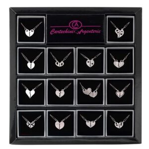 Collana con cuori lui/lei