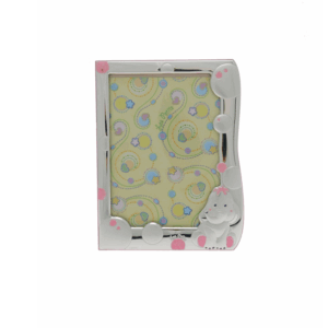 Cornice con elefantino rosa - immagine 1