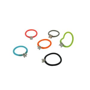 Anelli in caucciù colorati