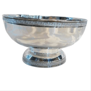 Alzata tonda con greca d. 16cm