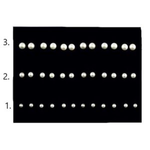 Orecchini perla 0,05 mm