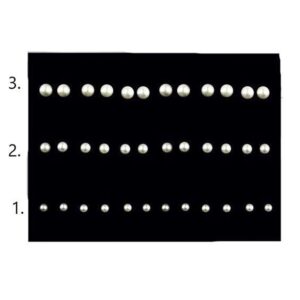 Orecchini perla 0,07 mm