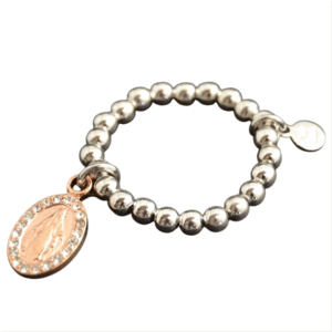 Anello rosario argento - immagine 1