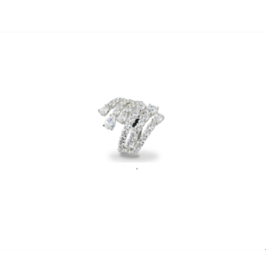 Anello in ottone e zirconi - immagine 1