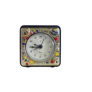 sveglia quadrata con pagliaccio