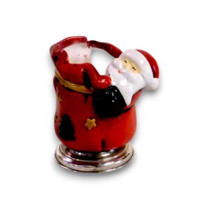 Porta candela natalizia BASE ARGENT