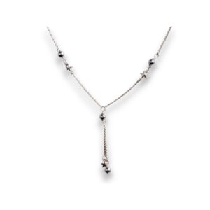 Collana argento con stelline - immagine 1