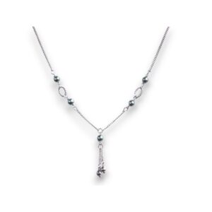 Collana argento con perle di Kobe - immagine 1