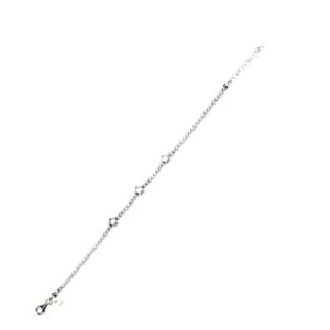 Bracciale argento e zirconi - immagine 1