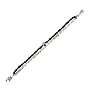 Bracciale con occhio di tigre blu - immagine 1