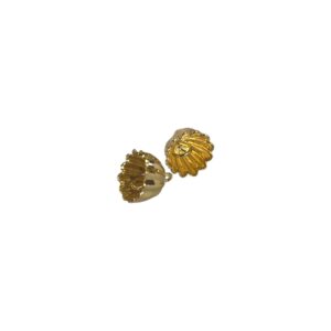 Coppia coppette argento dorato - immagine 1