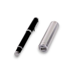 Confez. power bank + penna roller - immagine 1