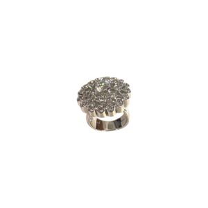 Anello argento con zirconi - immagine 1