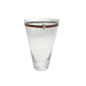 Vaso vetro con fascia linea Polo - immagine 1