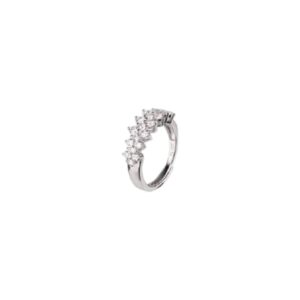 Anello argento cubic zirconia - immagine 1