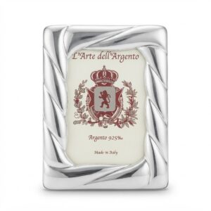 Cornice argento massiccio