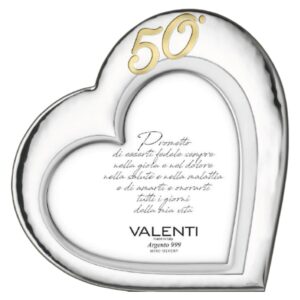 Cornice cuore 50° Anniversario - immagine 1