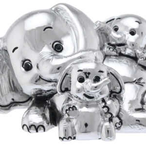 Famiglia di elefanti con cuori - immagine 1